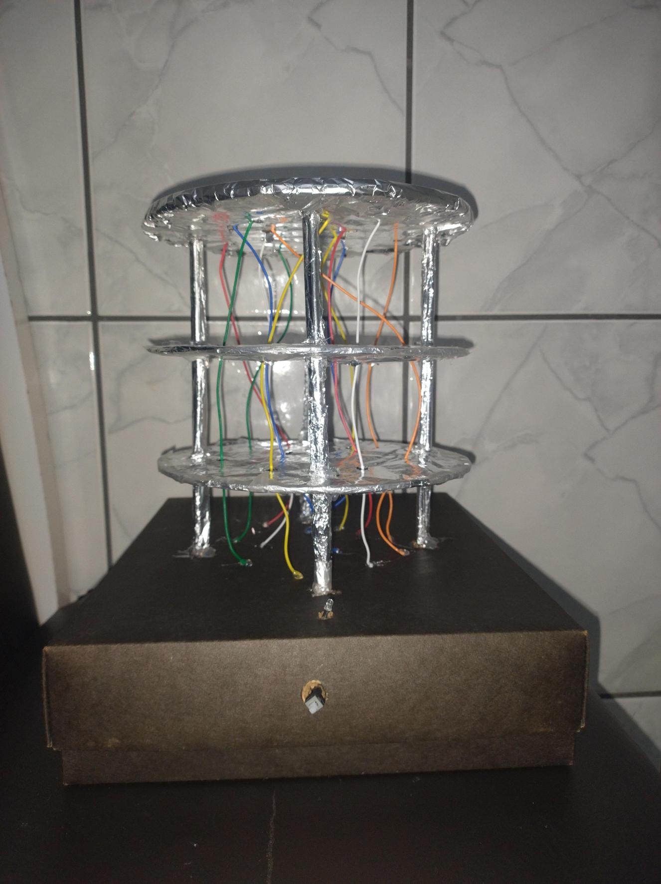 Maquete do Qubit - Vista 1