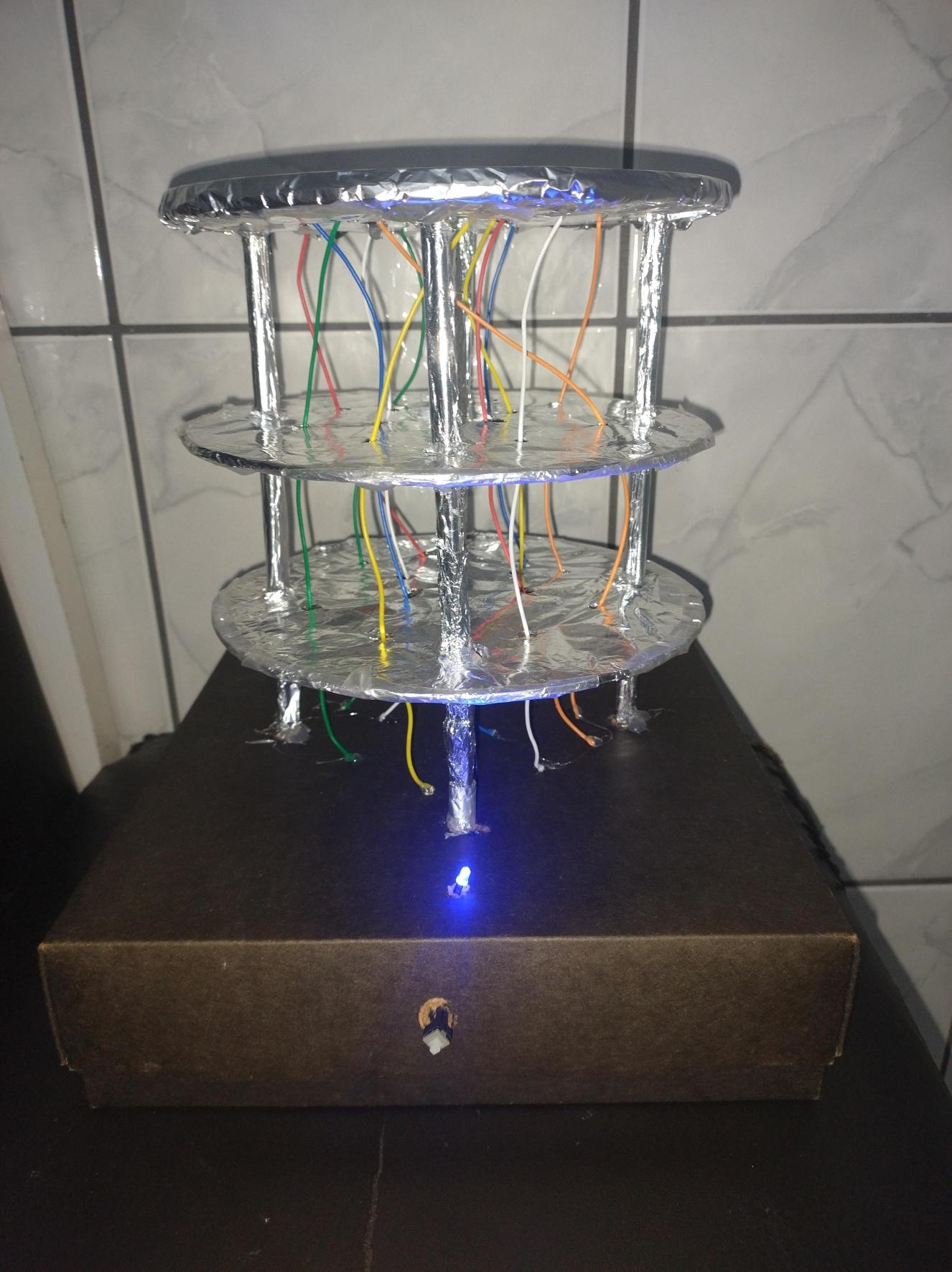 Maquete do Qubit - Vista 3